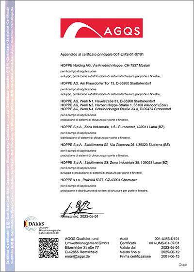 DIN EN ISO 14001:2015 appendice
